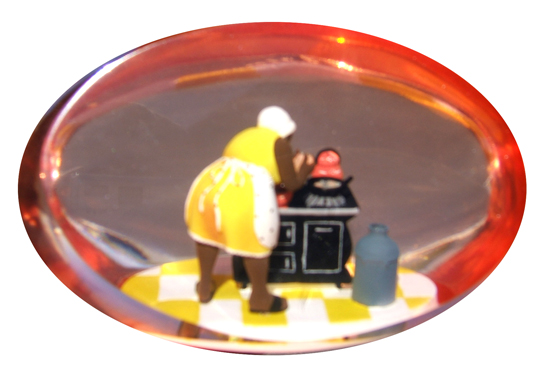 Annie lee Paperweights-Hot Water Cornbread