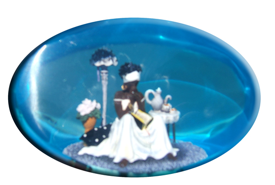 Annie lee Paperweights-My Cup Runneth Over