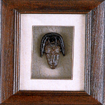 Shadow Box with small mask inside - 1013