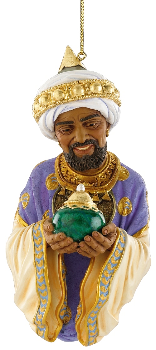 The Wise Man with frankincense ornament