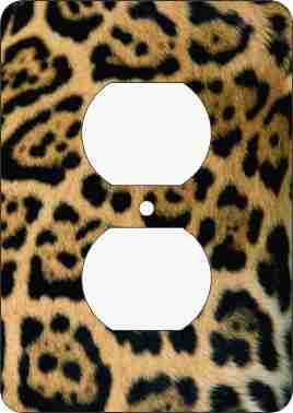 Leopard Print Outlet Cover