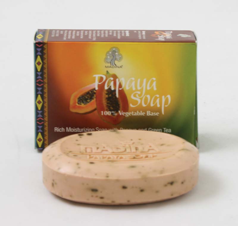 Papaya Soap with Green Tea