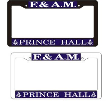 Freemason License Plate plastic