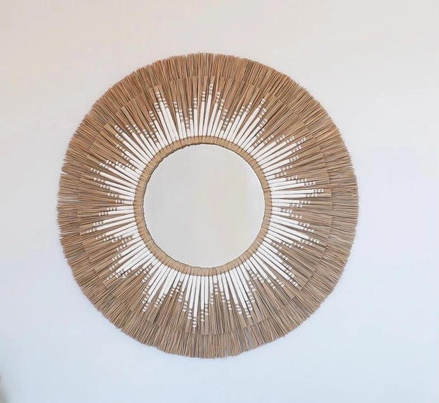 Seagrass Sunshine Mirror BLACK