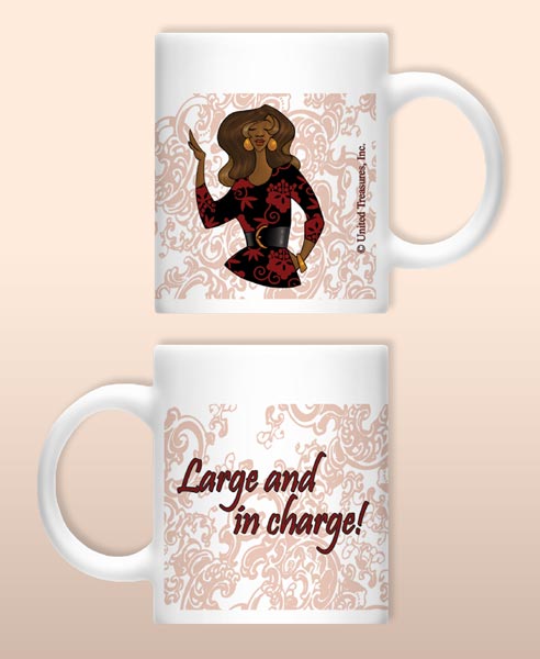 Mug: Large and in charge