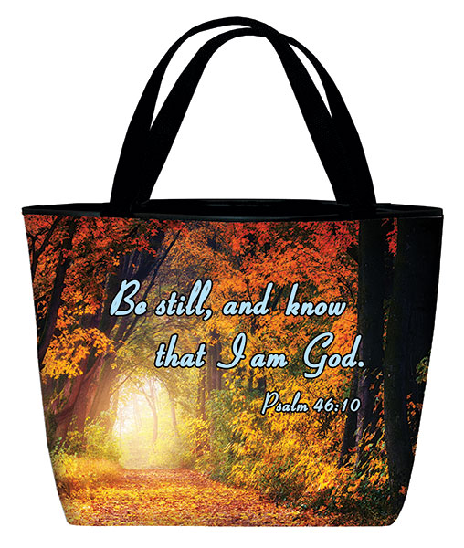 Tote bag: Psalms 46:10