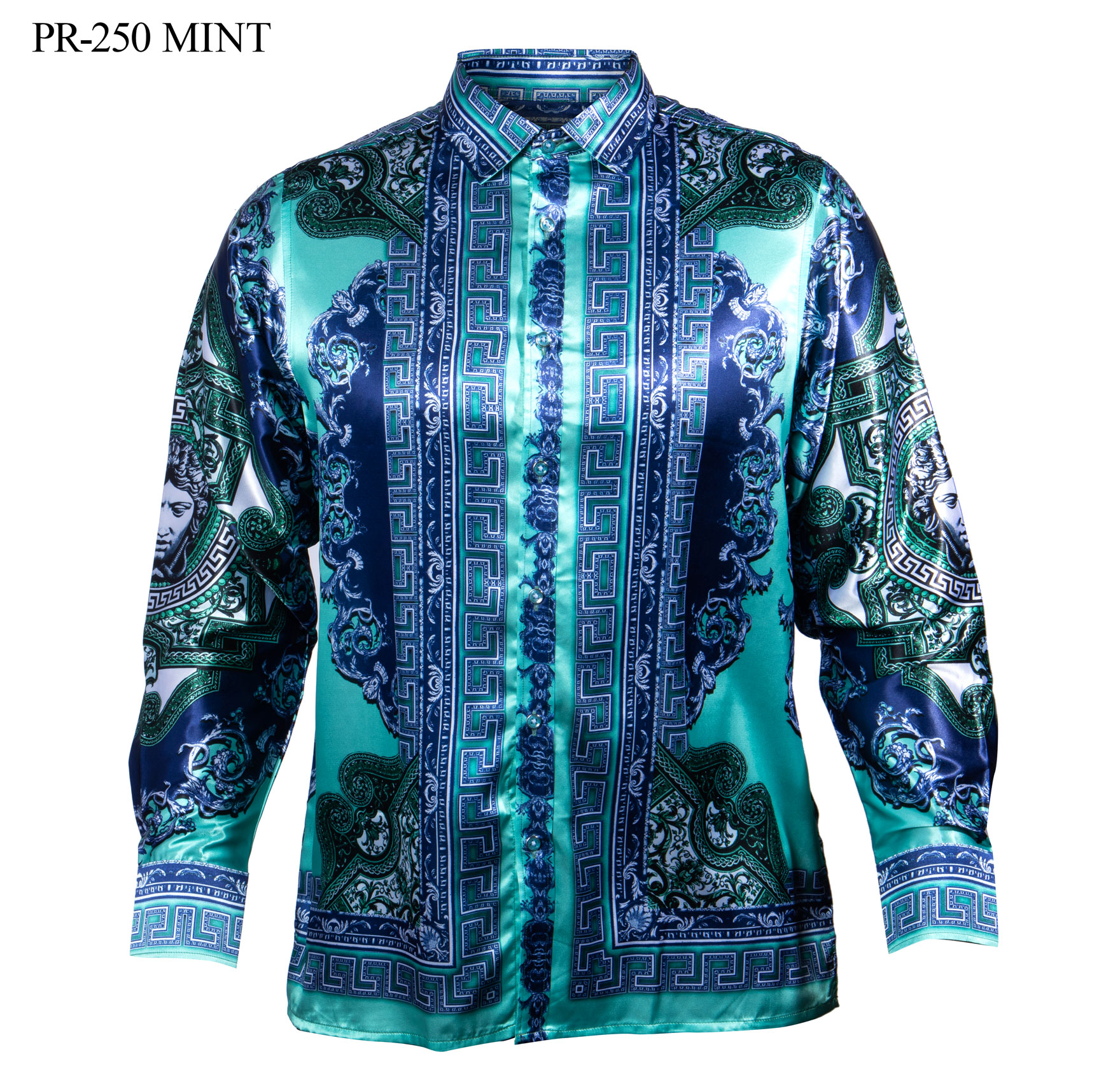 Men's Luxury Shirt - AIUPR-250-MINT