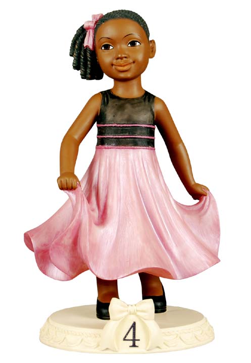 Black Birthday Girl-Age 04