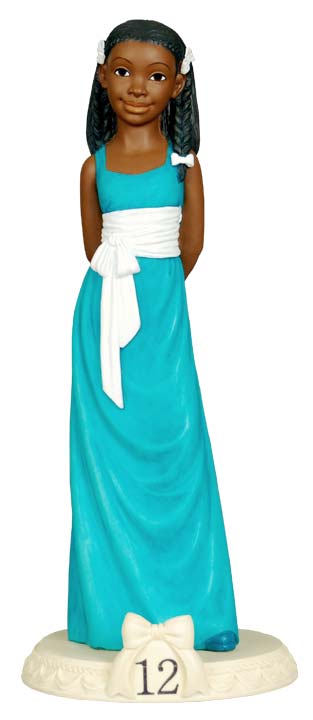 Black Birthday Girl-Age 12