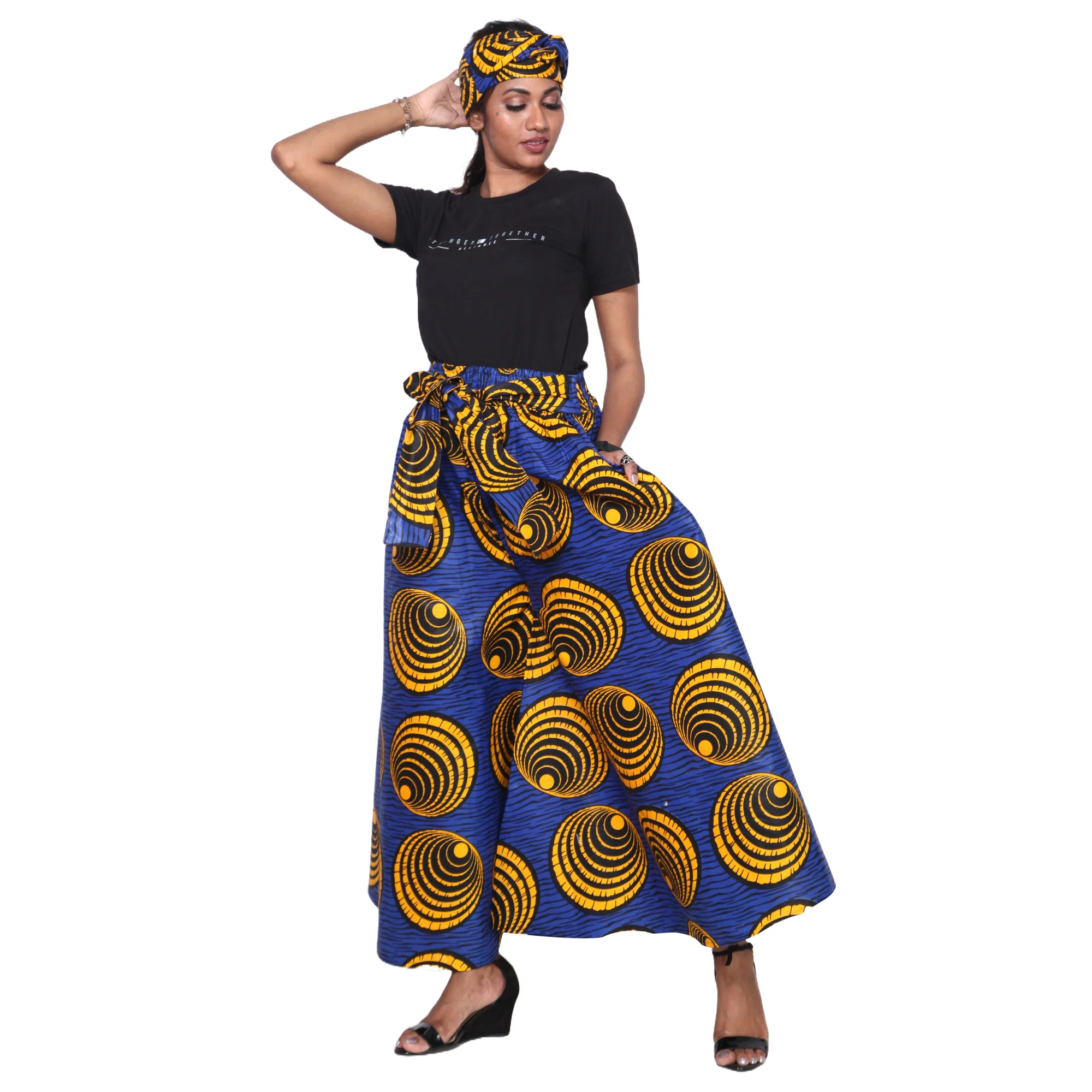 African Palazoo Pants Wax Prints