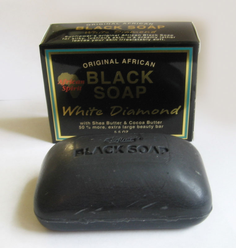 White Diamond Black Soap - 5« oz.