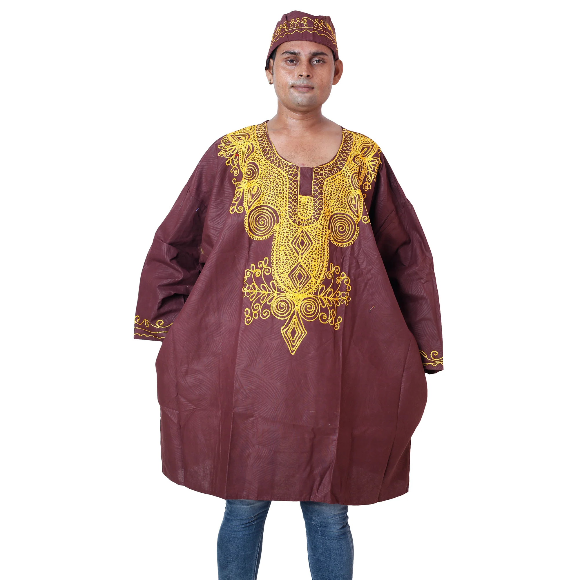 African Men's PLUS SIZE Dashiki