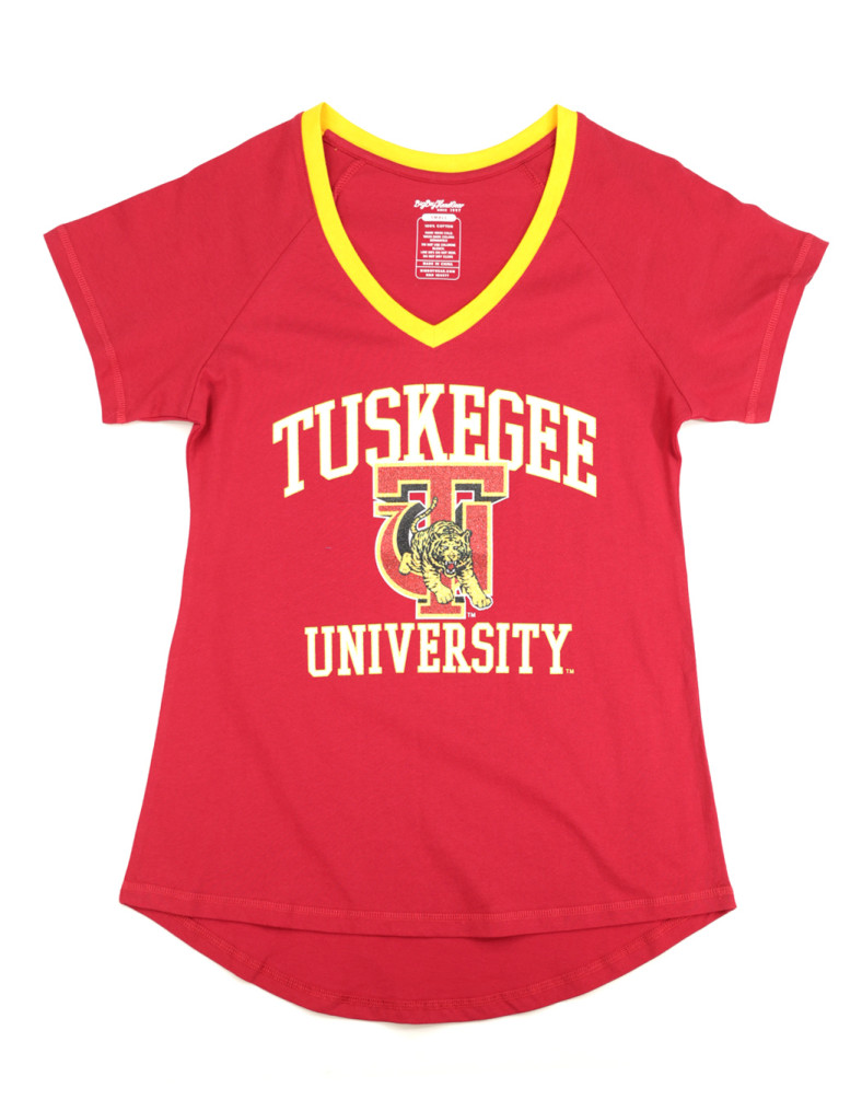 Tuskegee University V Neck T Shirt