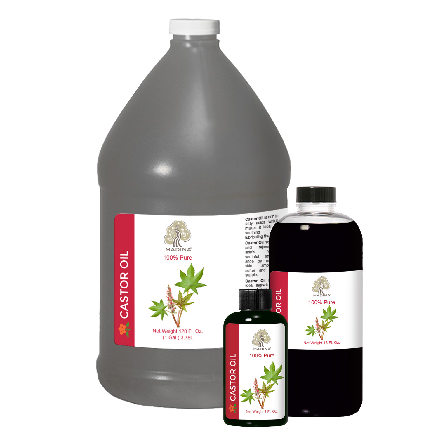 JAMAICAN BLACK CASTOR OIL - 1 lb