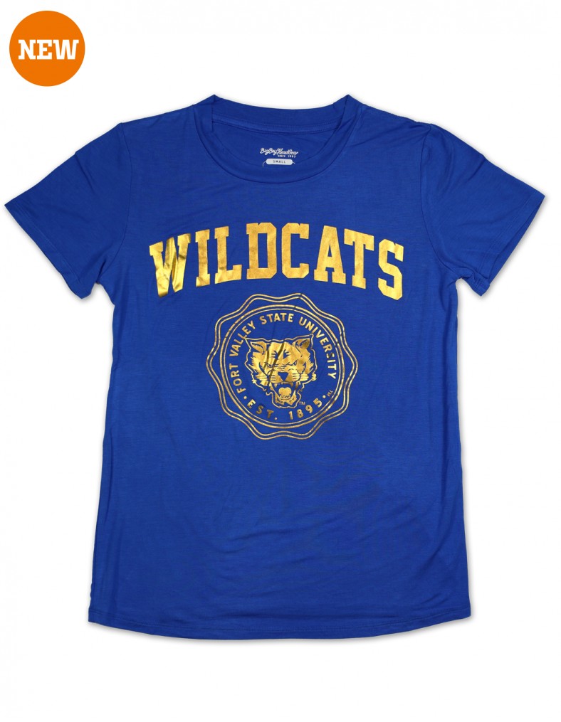 Fort Valley State University Foil T shirt