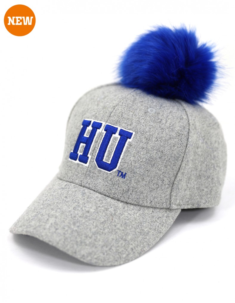 Hampton State University Pom Pom Cap