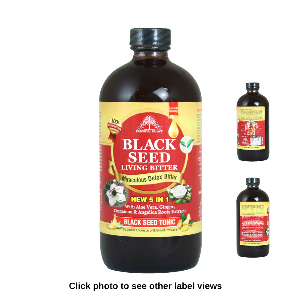 Black Seed Detox Bitter Tonic - 16 oz.