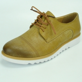 Men's Lace Up Loafer Brown