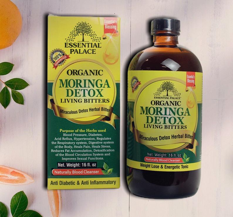 Moringa Detox Bitters - 16 oz.