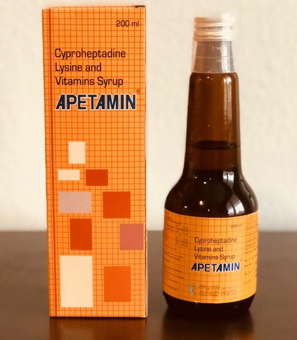 Apetamin Syrup 200ml 4 Bottles Sale