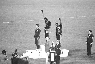 Black Power Olympic Medalists; Mexico City; 1968