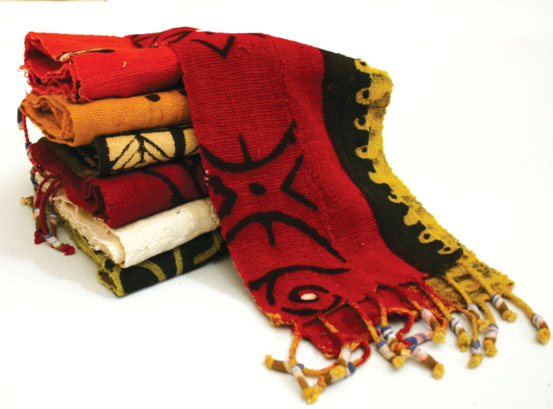 Extra Wide Mud Cloth Scarf/Table Runner