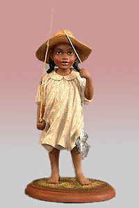 Ruby Caught Three Bluegills for Sunday Dinner (Large)