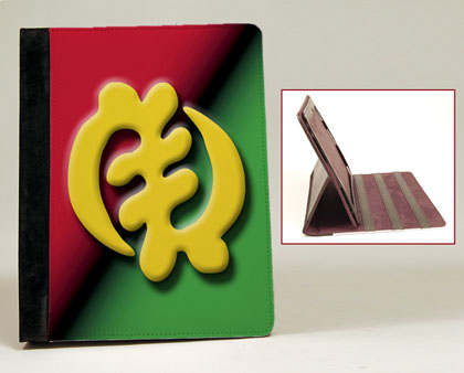 Gye Nyame iPad 2/3 Folio Case with Stand