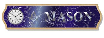 Masonic Gifts Wall Clock