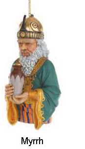 The Wise Man with Myrrh Ornament