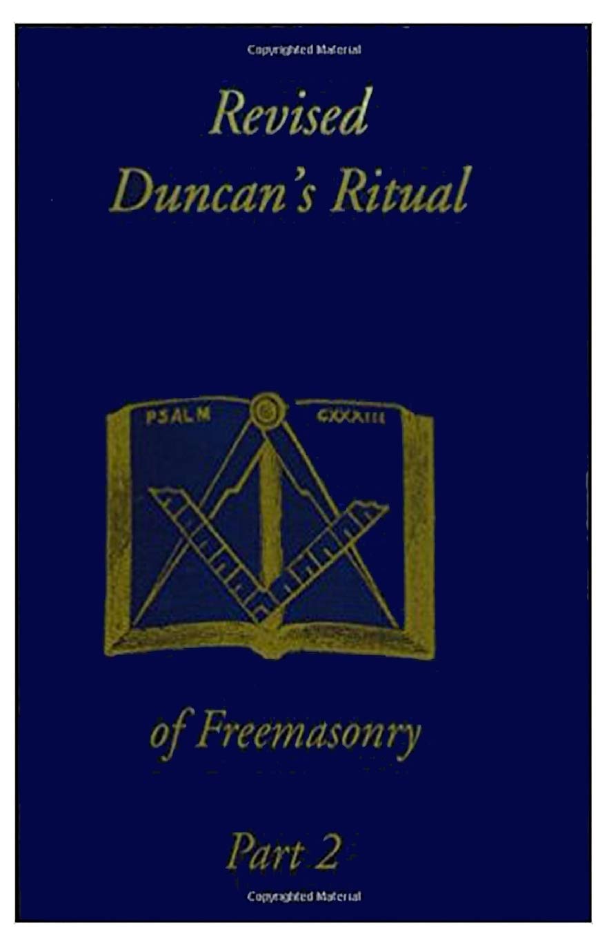 Duncan's Ritual Of Freemasonry Part 2 (Revised) Paperback