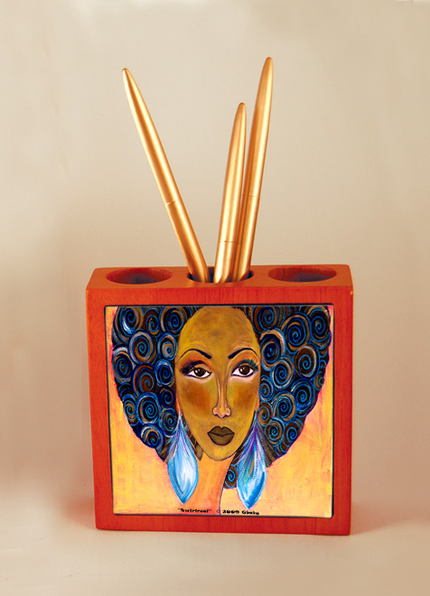 Swirlreal Pen Holder