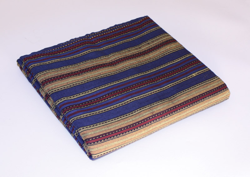 Woven Kente Fabric - 6 Yards : Navy